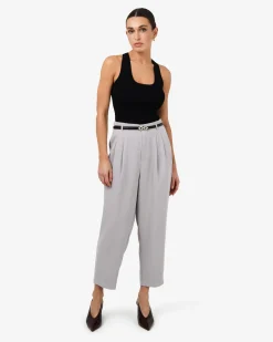 Forcast Ganni Tapered Pants Stone