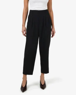 Forcast Ganni Tapered Pants Black New