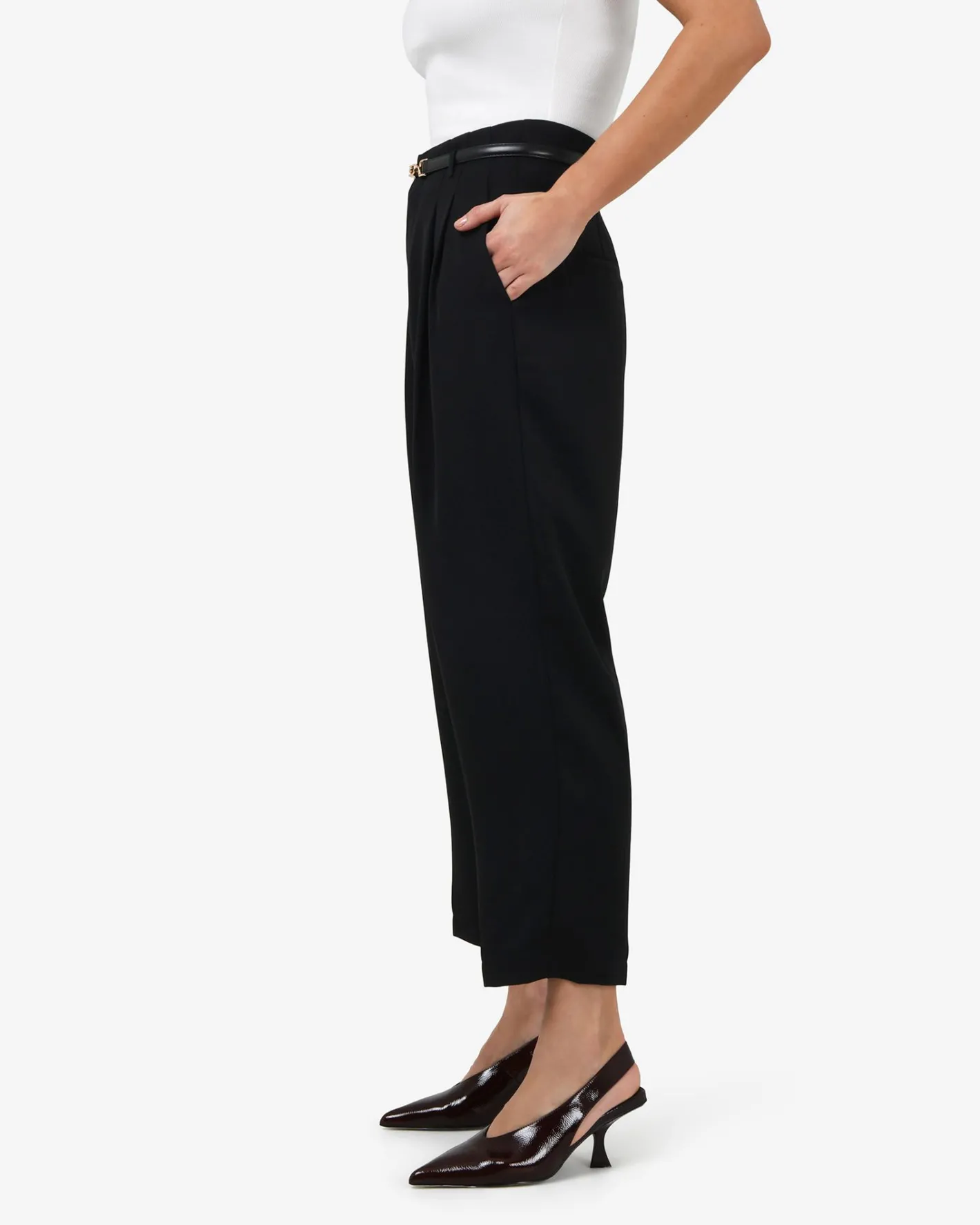 Forcast Ganni Tapered Pants Black New