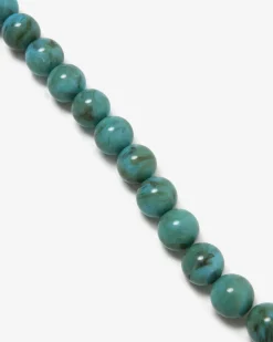 Forcast Gia Boho Resin Necklace Light Blue