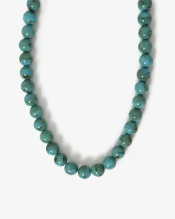Forcast Gia Boho Resin Necklace Light Blue