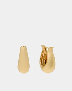 Forcast Goulbury Hoop Earrings Gold Clearance
