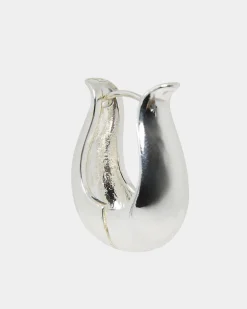 Forcast Goulbury Hoop Earrings Silver Clearance