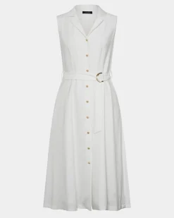 Forcast Goulbury Midi Dress Ivory Hot