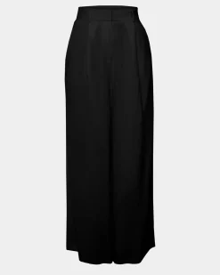 Forcast Goulbury Wide Leg Pants Black Hot