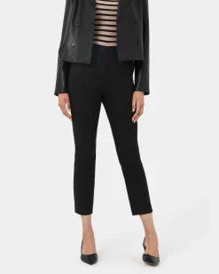Forcast Hadley Straight Leg Pants Black