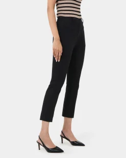 Forcast Hadley Straight Leg Pants Black
