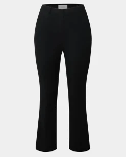 Forcast Hadley Straight Leg Pants Black