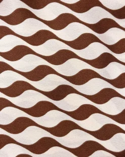 Forcast Inka Print Relaxed Shirt Brown Illusion