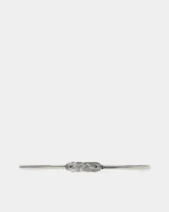 Forcast Ishika Stretch Metal Belt Silver