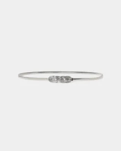 Forcast Ishika Stretch Metal Belt Silver
