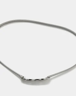 Forcast Ishika Stretch Metal Belt Silver