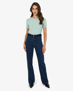 Forcast Jaira Wool Blend Knit Spearmint Clearance