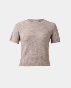 Forcast Jaira Wool Blend Knit Beige