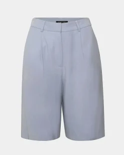 Forcast Jakie Tailored Shorts Sky Blue Discount