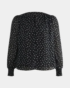 Forcast Jana Round Neck Blouse Floral Multi Best