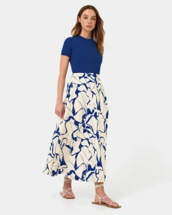 Forcast Jayleen Midi Skirt Resort