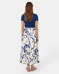 Forcast Jayleen Midi Skirt Resort