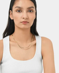 Forcast Jaylen Necklace Gold Outlet