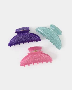 Forcast Jazzlyn Hair Claw Pastel Blue New