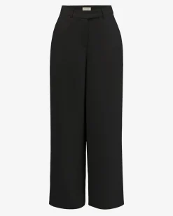 Forcast Jemima Wide Leg Pants Black