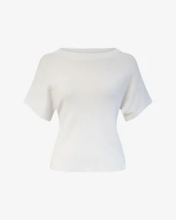 Forcast Jemma Relaxed Knit Top Ivory Online