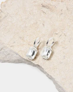 Forcast Jewel Sterling Earrings Silver Hot