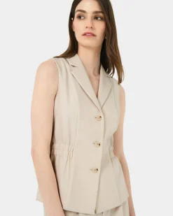 Forcast Jordy Longline Vest Bone Sale