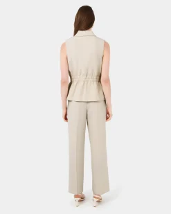 Forcast Jordy Longline Vest Bone Sale