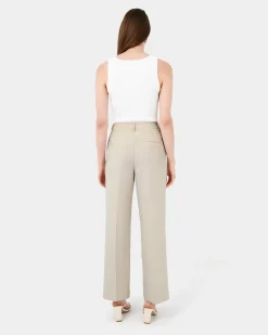 Forcast Jordy Relax Pants Bone Outlet