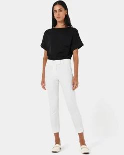 Forcast Josie 2 Cropped Pants Ivory