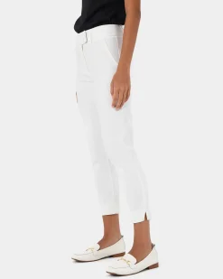 Forcast Josie 2 Cropped Pants Ivory