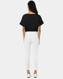 Forcast Josie 2 Cropped Pants Ivory