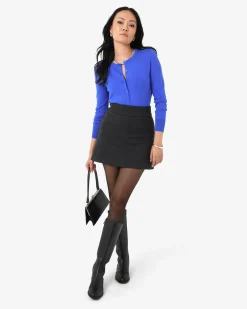 Forcast Joyce Knit Cardigan Cobalt Best