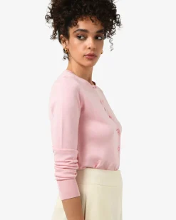 Forcast Joyce Knit Cardigan Blossom Discount