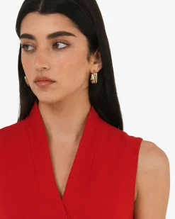 Forcast Kara Earrings Gold Online