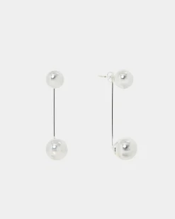 Forcast Karlee Earrings Silver Discount