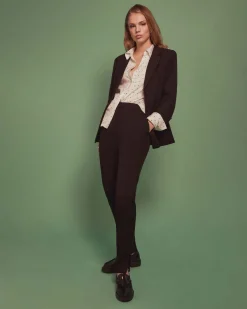 Forcast Karlie Slim Fit Trousers Black