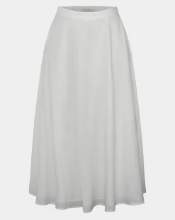 Forcast Kenya Linen Skirt Ivory Clearance