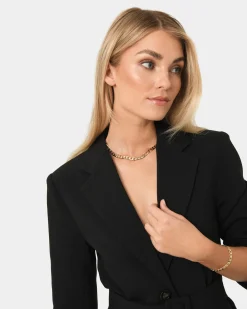 Forcast Kirra 16k Plated Necklace Gold Sale