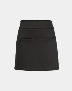Forcast Lara A-line Mini Skirt Charcoal Hot