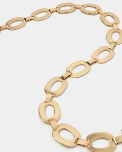 Forcast Lareina Chain Belt Gold Online