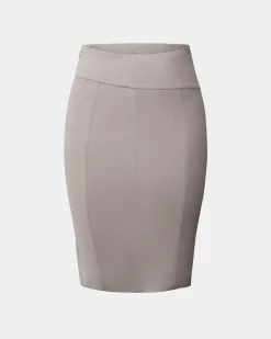 Forcast Lauren Pencil Skirt Stone Clearance
