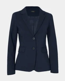 Forcast Lauren Single Breasted Jacket Navy Sale