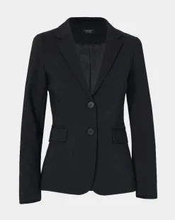 Forcast Lauren Single Breasted Jacket Black Discount