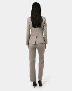 Forcast Lauren Single Breasted Jacket Stone Outlet