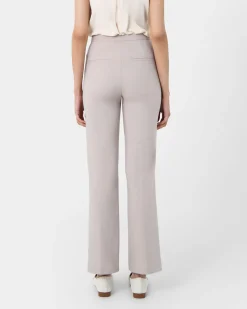 Forcast Lauren Straight Pants Grey Sale