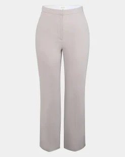 Forcast Lauren Straight Pants Grey Sale