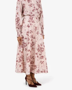 Forcast Lesley Floral Skirt Pink Floral Online