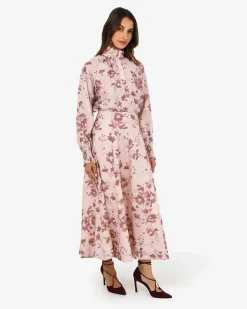 Forcast Lesley Floral Skirt Pink Floral Online
